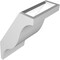 Ekena Millwork 5 1/2-in. W x 6-in. D x 10-in. H Funston Architectural Grade PVC Knee Brace BRCP055X06X10FST - alternate 4